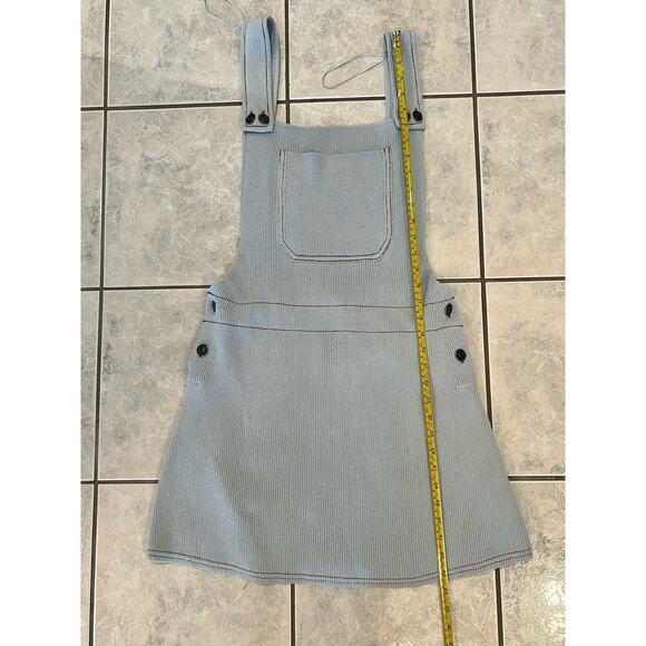 Zara Light Blue Denim Romper - Picture 5 of 7